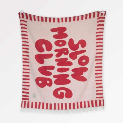 Kuscheldecke Slow Morning Club