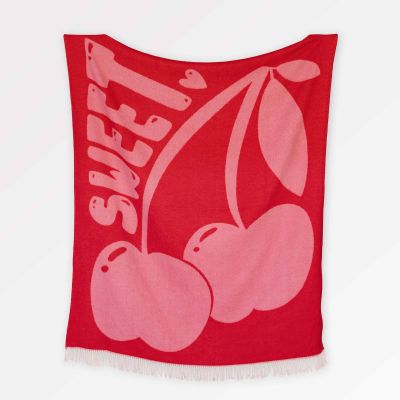 Kuscheldecke Sweet Cherries